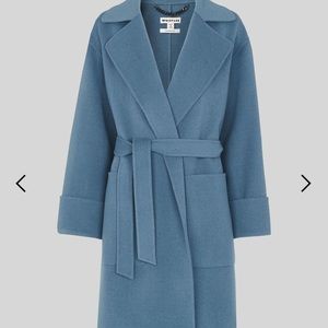 WHISTLES - DOUBLE FACED WOOL WRAP COAT